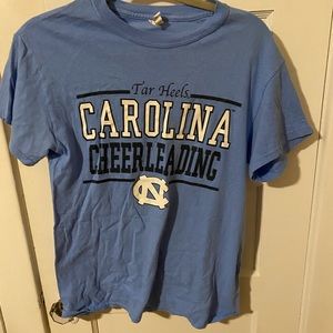 unc cheerleading tshirt